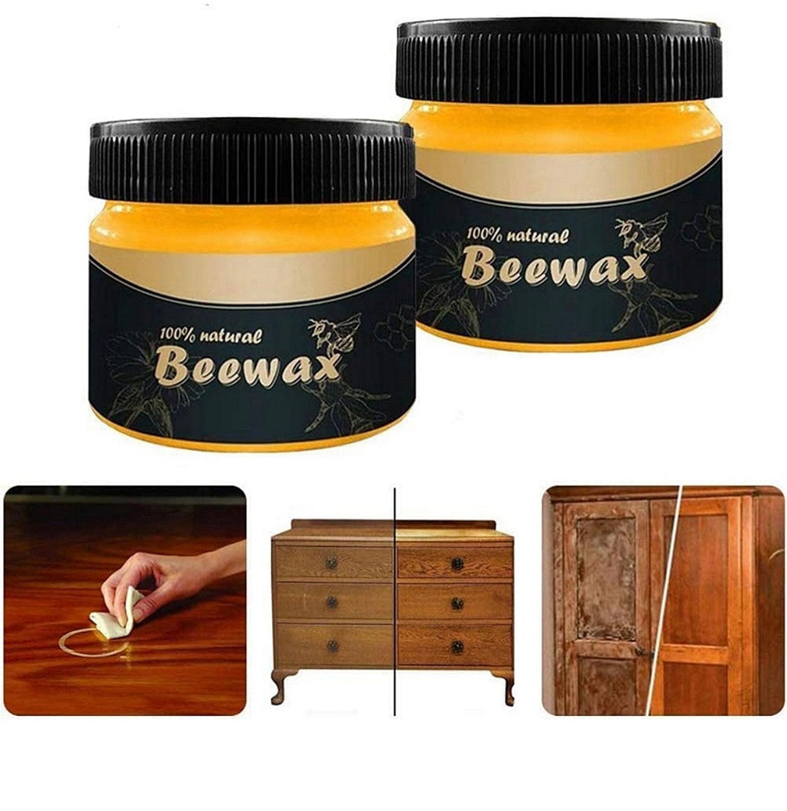 Beewax pčelinji vosak za drvo – prirodna zaštita i obnova