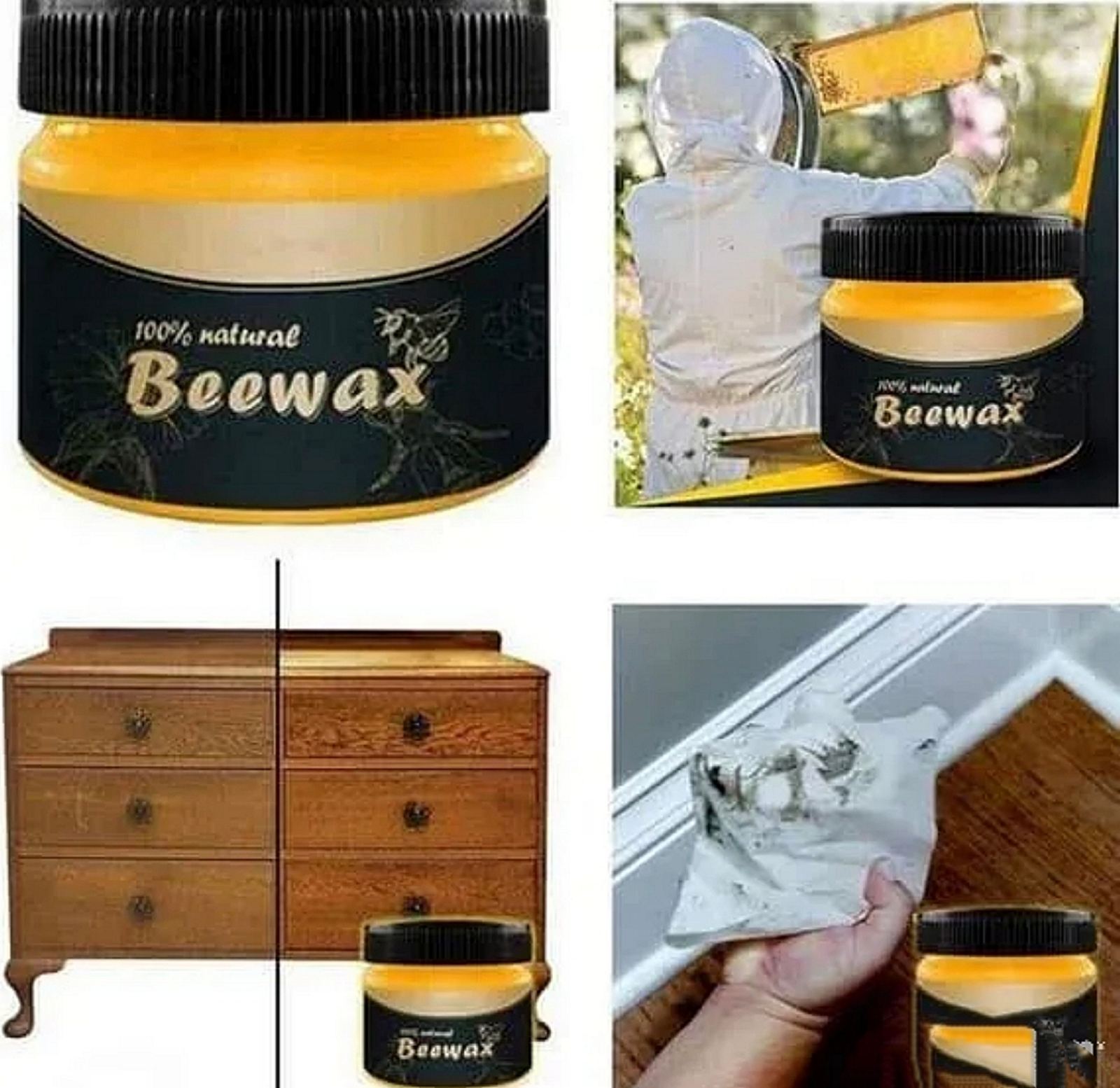 Beewax pčelinji vosak u pakovanju – prirodni sastav