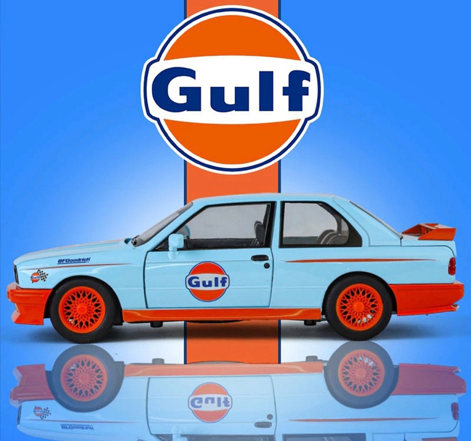 Metalni BMW M3 E30 Trkački modeli