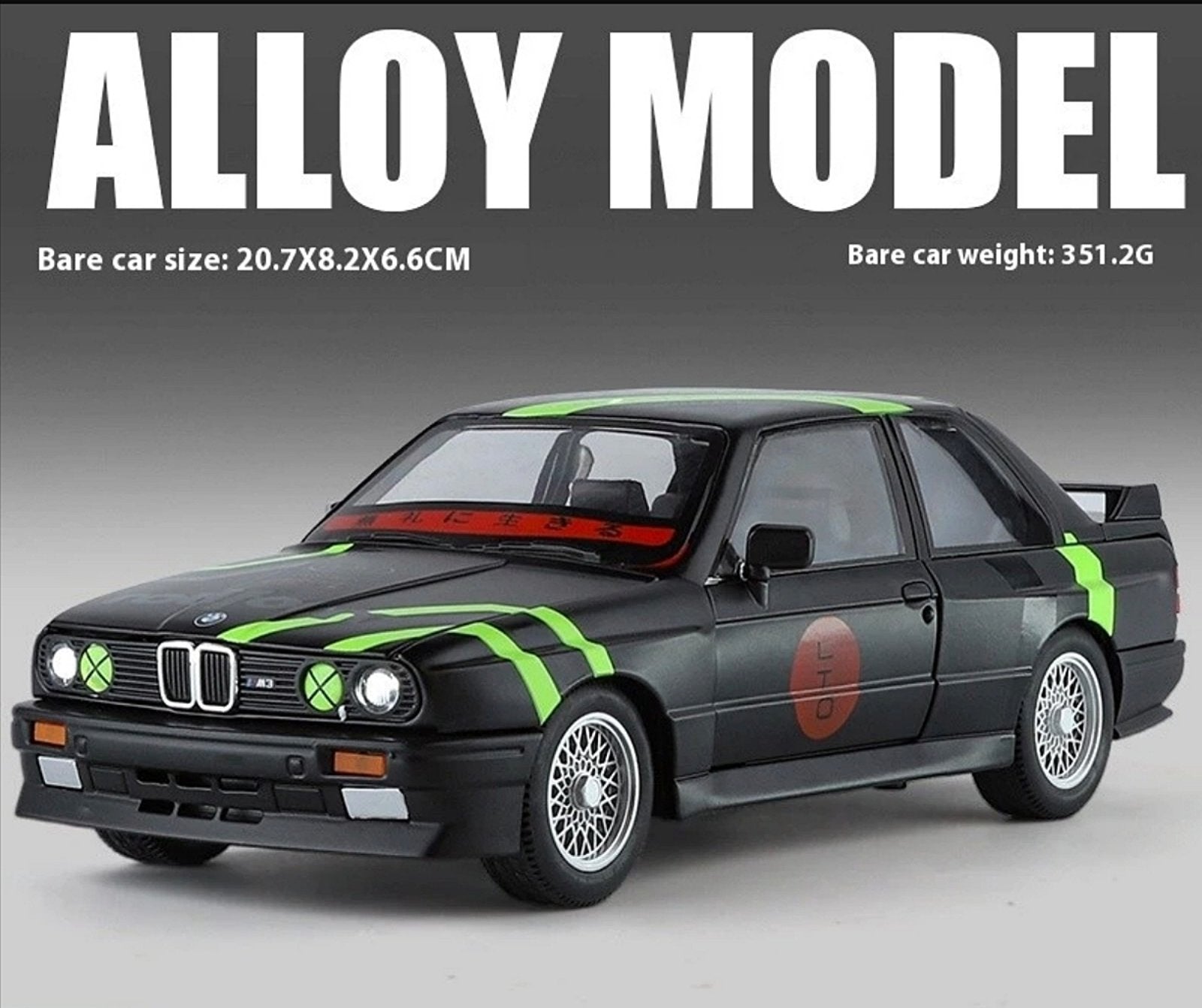 Metalni BMW M3 E30 Trkački modeli