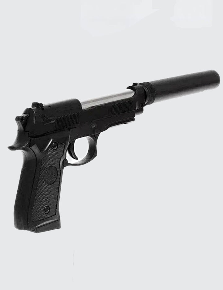 Metalni Airsoft C19+ sa prigušivačem
