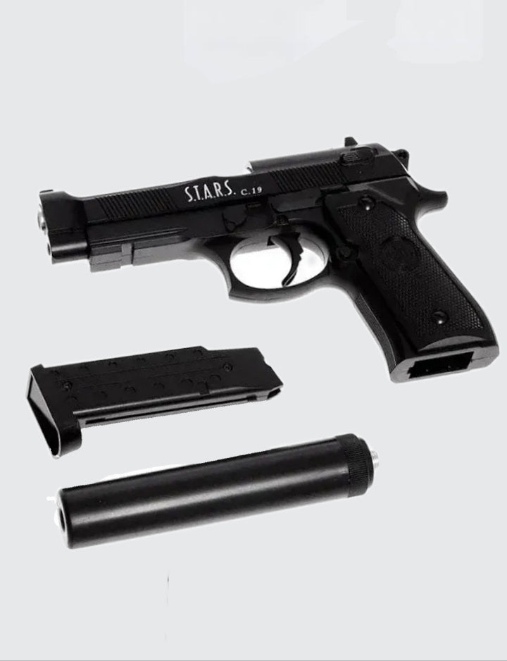 Metalni Airsoft C19+ sa prigušivačem