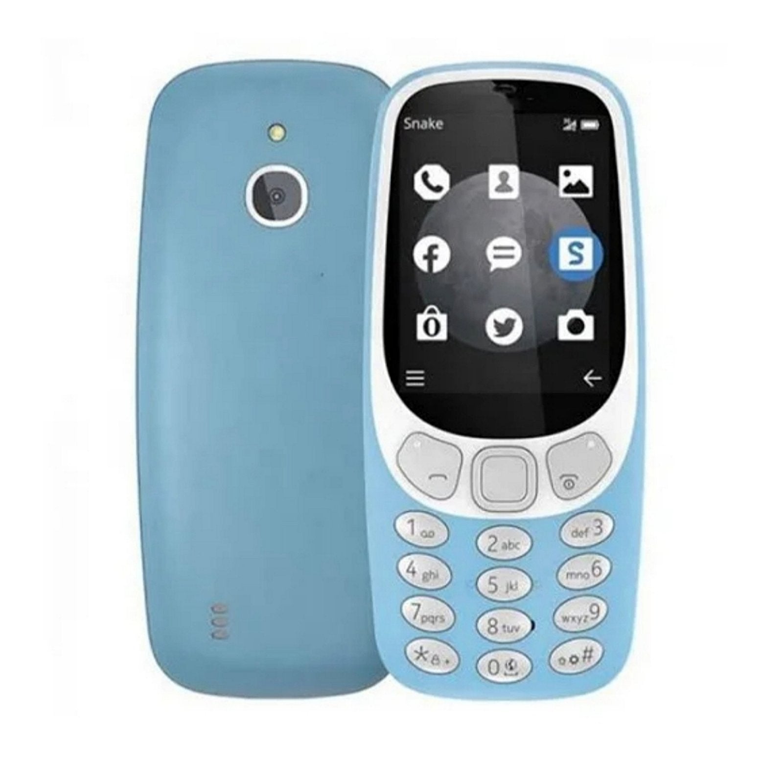 Bočni prikaz Nokia 3310 telefona – tanak i ergonomski dizajn
