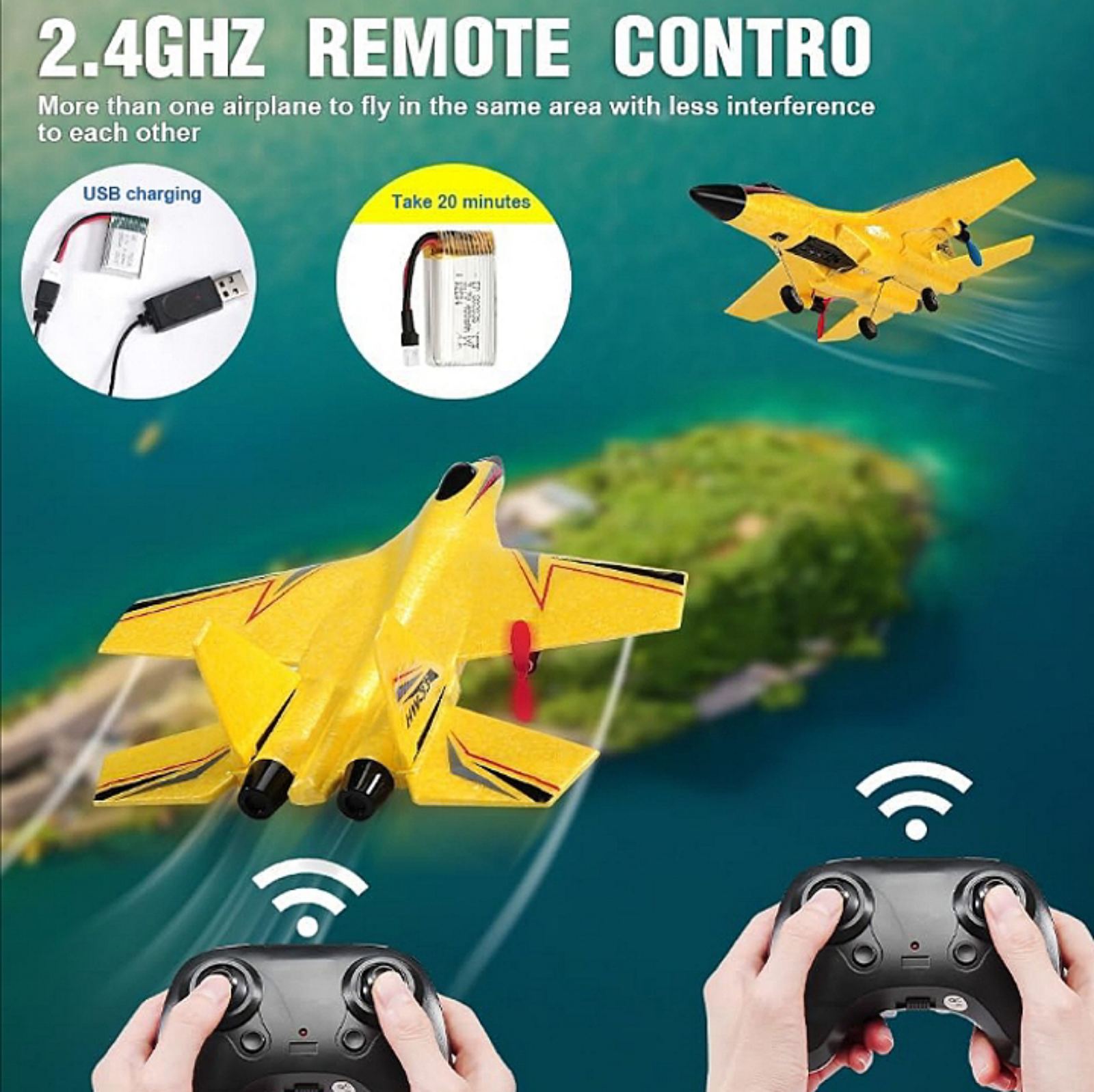 Dugotrajna baterija za RC avion – do 30 minuta leta
