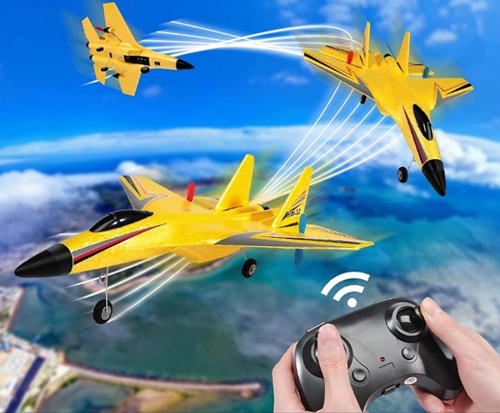 HW-33 leteći avion sa MODE2 upravljanjem