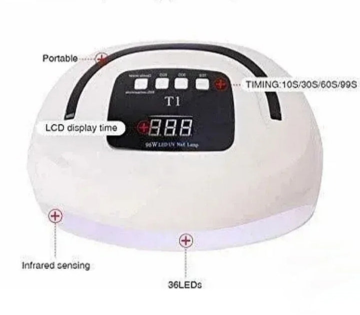 Magnetno skidajuće dno UV LED lampe T1 prikazano izbliza