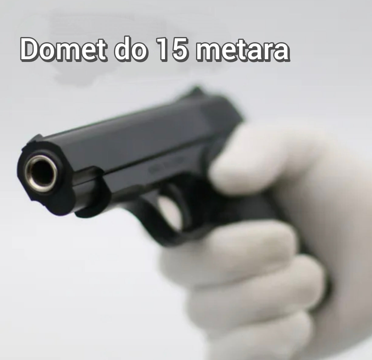 M17 mali tetejac realističan izgled maksimalna zabava + 500 Kuglica
