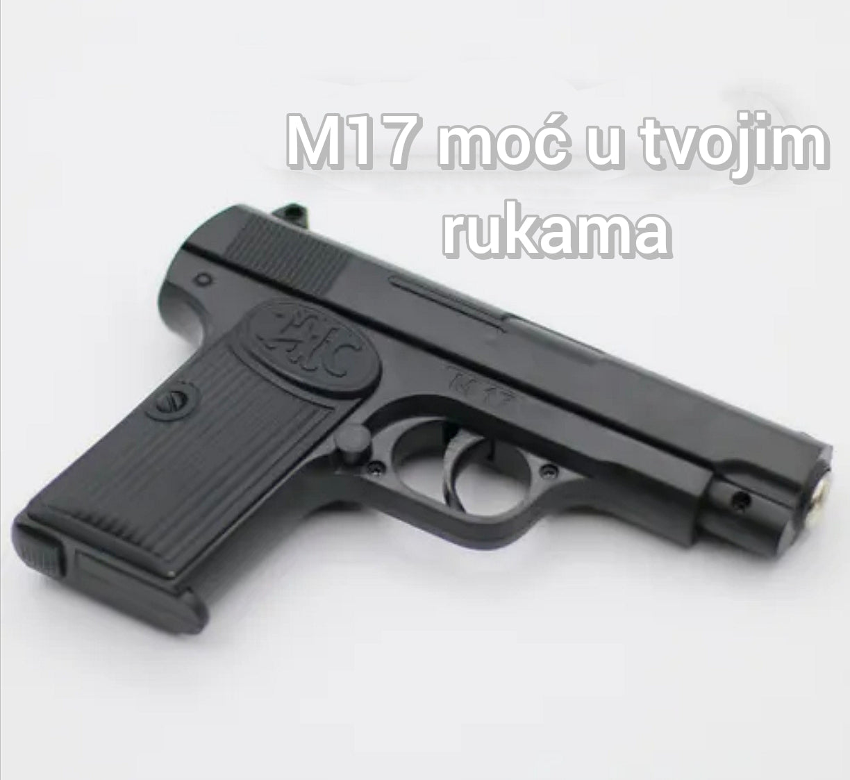M17 mali tetejac realističan izgled maksimalna zabava + 500 Kuglica