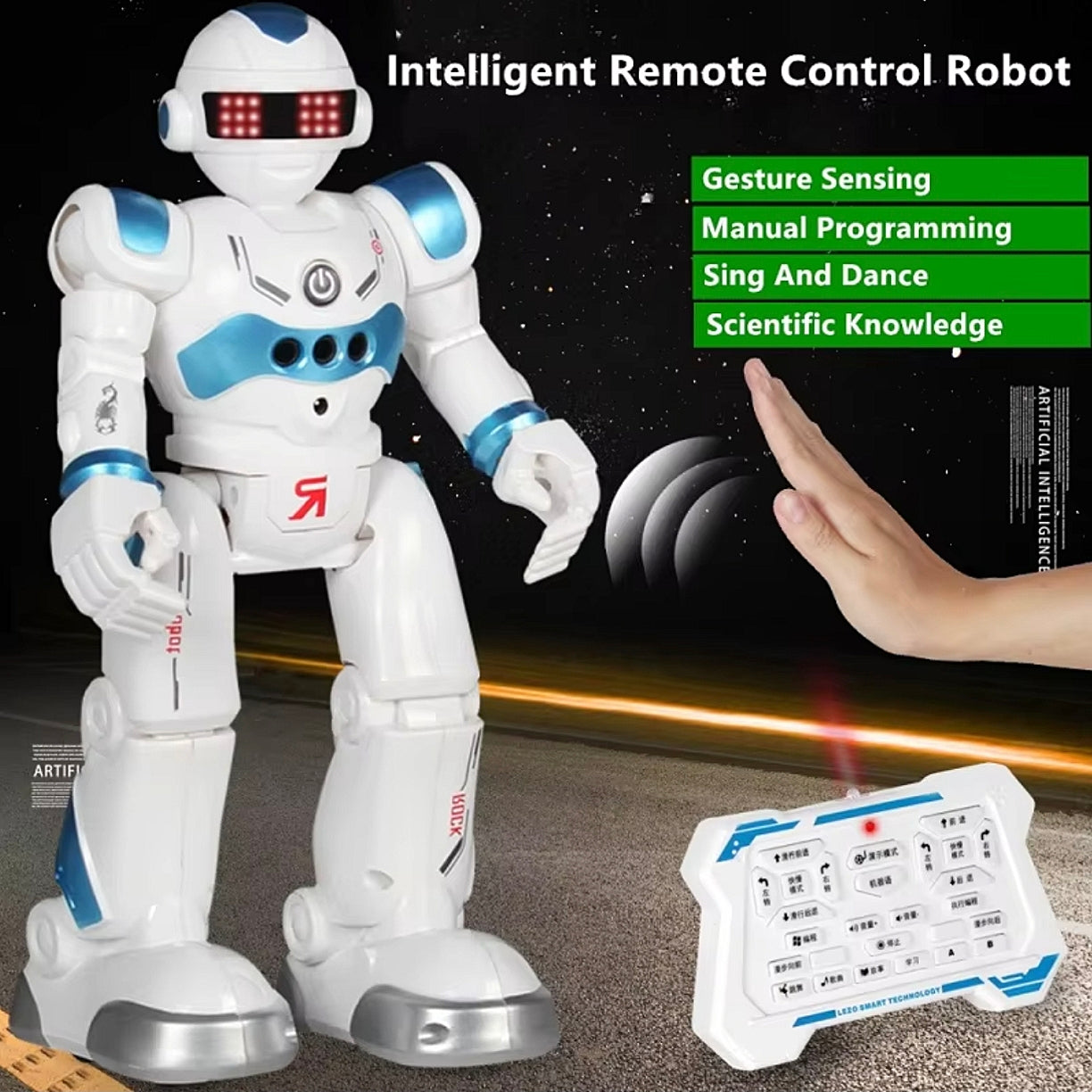 Pametni Lezo Robot – Interaktivna Igračka za Decu