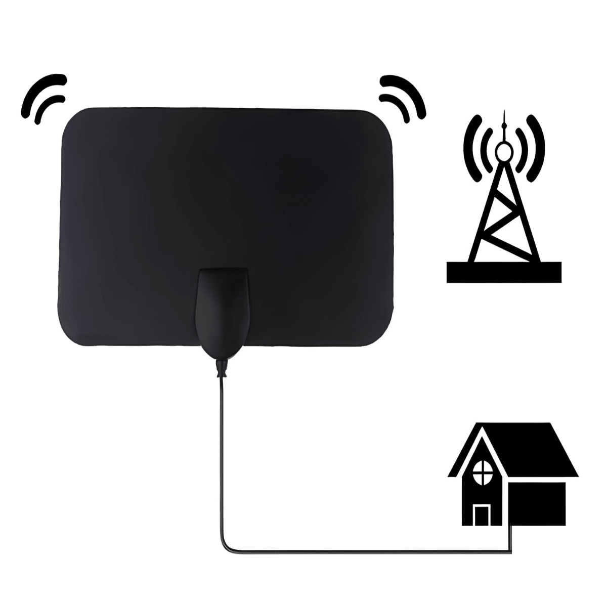 Digitalna Sobna TV Antena DVB-T2, Full HD