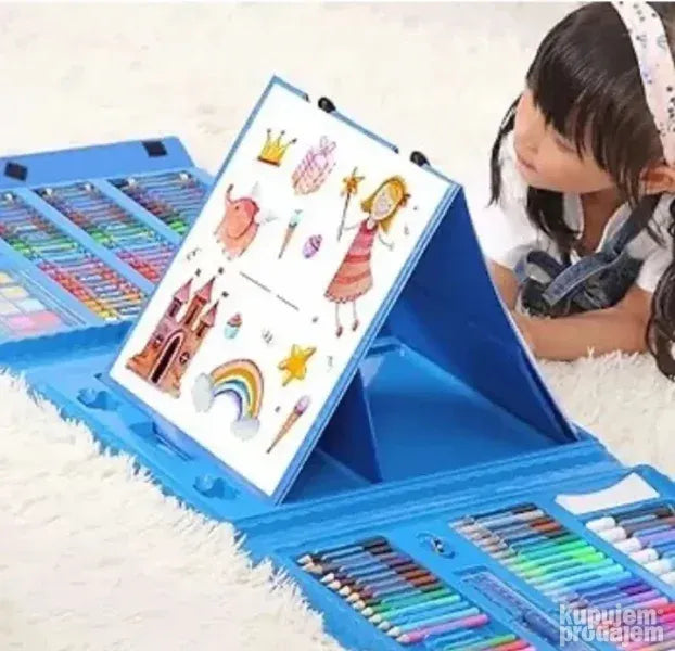 Umetnicki set u koferu 208u1