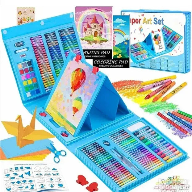 Umetnicki set u koferu 208u1