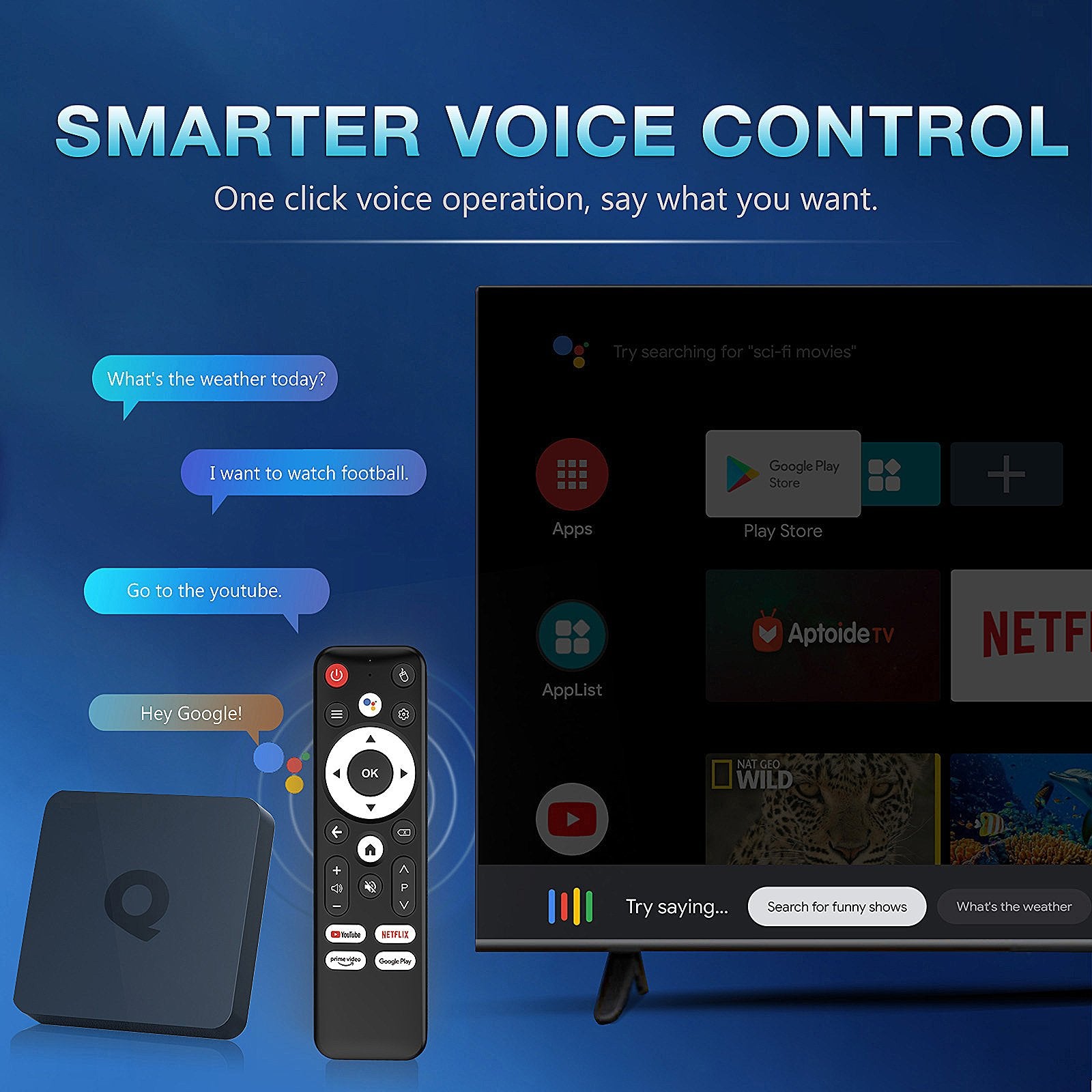 Andorid TV box Q1
