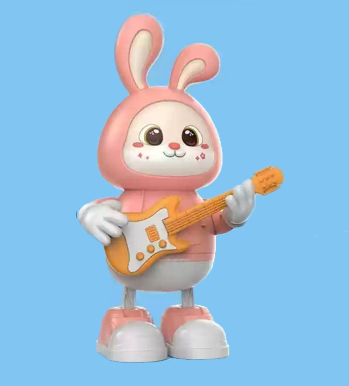 Veseli Zeka gitarista koji plese peva i svetli