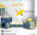 Magičan šator sa svetlucavim zvezdama – 3 u 1 set