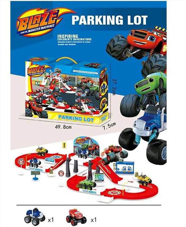 Blaze – Trkački parking za 2 autića