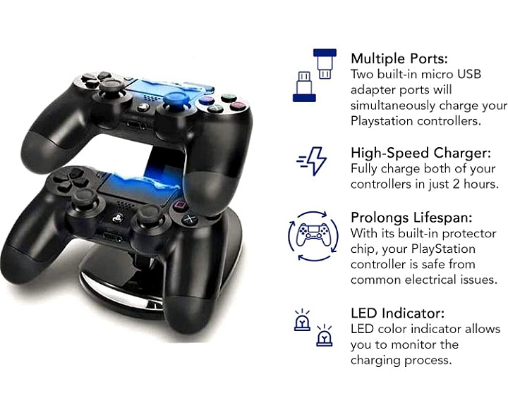 Dupli punjač za džojstik PS4
