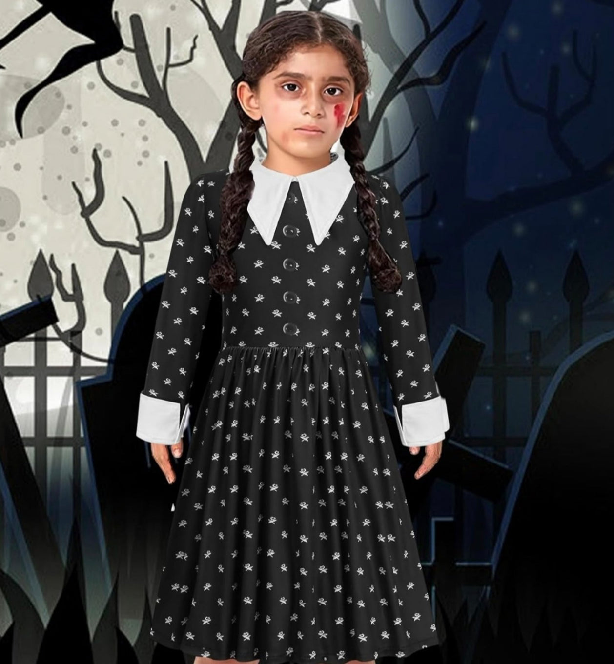 Kostim Wednesday Addams