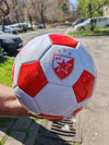 Fudbalska lopta Crvena zvezda i Partizan