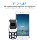 Ultra kompaktne dimenzije Nokia B10 Mini telefona – 68 × 28 × 12 mm