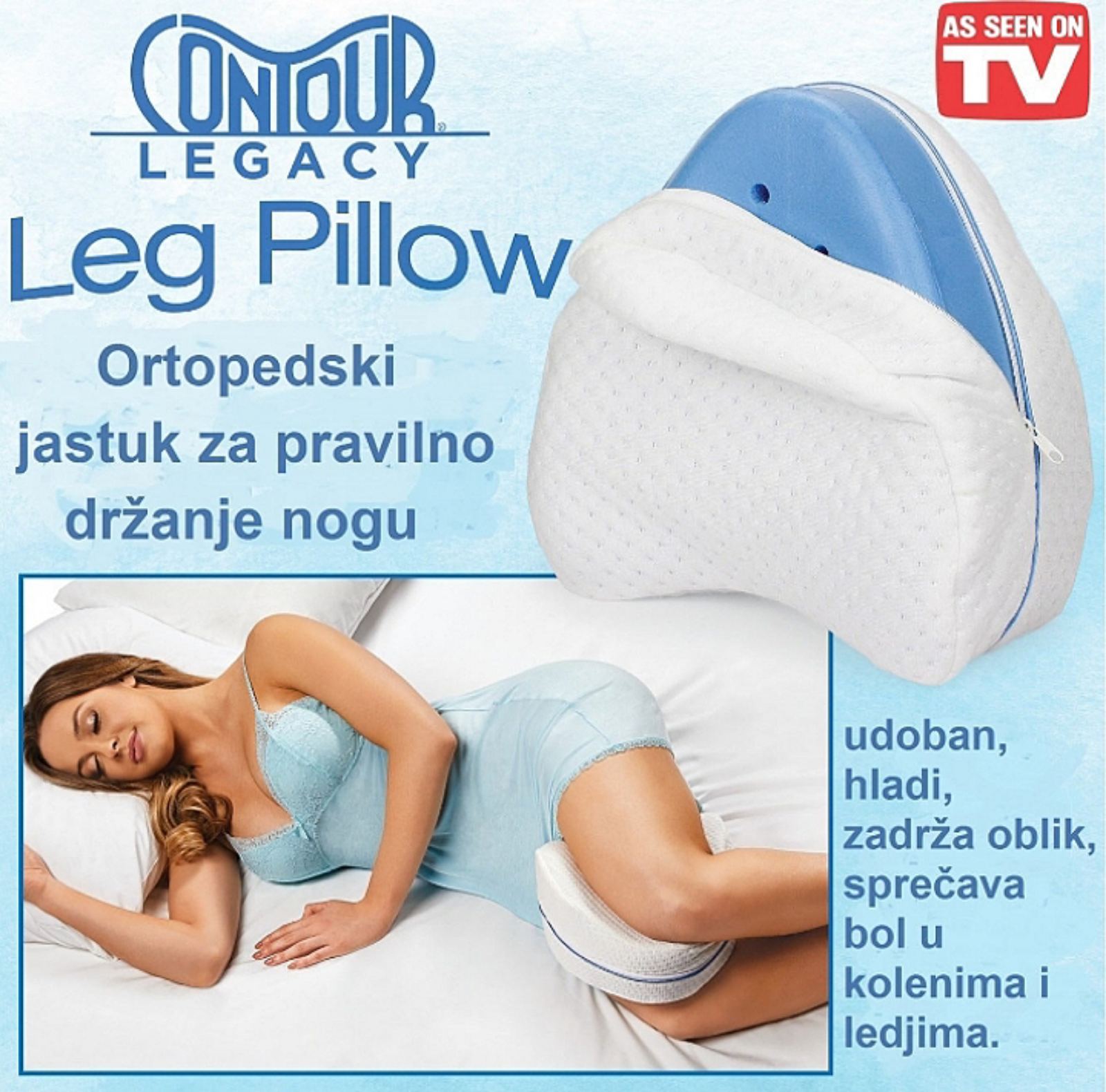 Ortopedski Jastuk za Kolena i Noge Contour