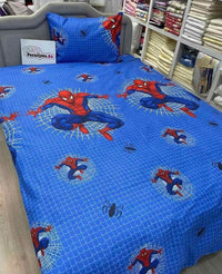 Pamučna posteljina sa motivom Spidermana