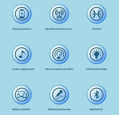 Bluetooth Karaoke Zvučnik sa Mikrofonom