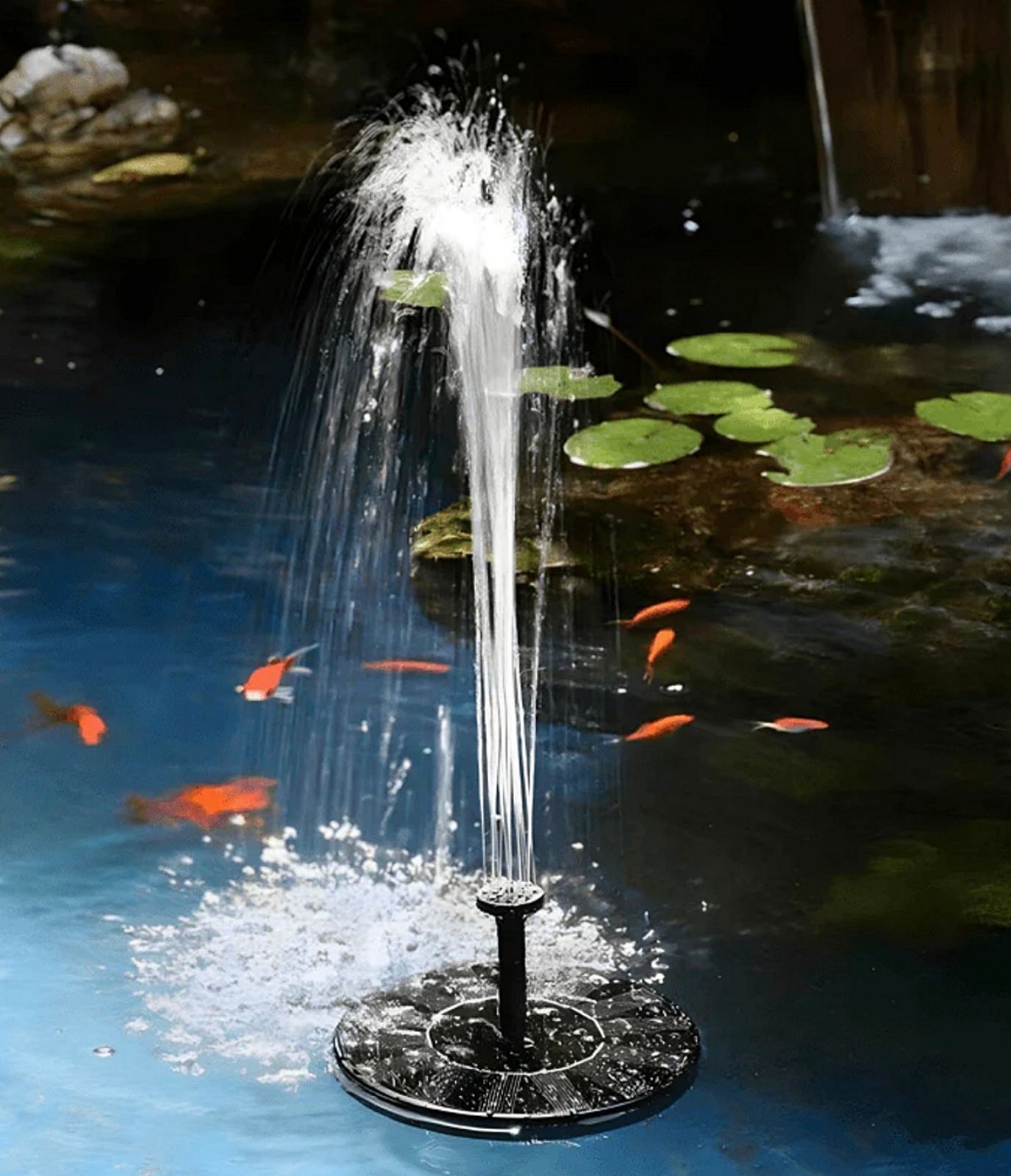 Prenosiva solarna fontana