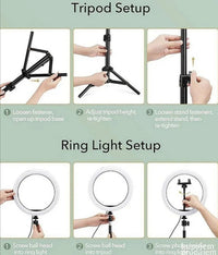Praktičan i lagan dizajn Ring Light 12" QX300 za jednostavno korišćenje