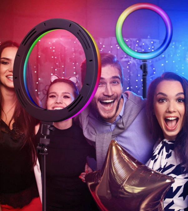 Šareni Rotirajući Ring Light 12incha Mj300