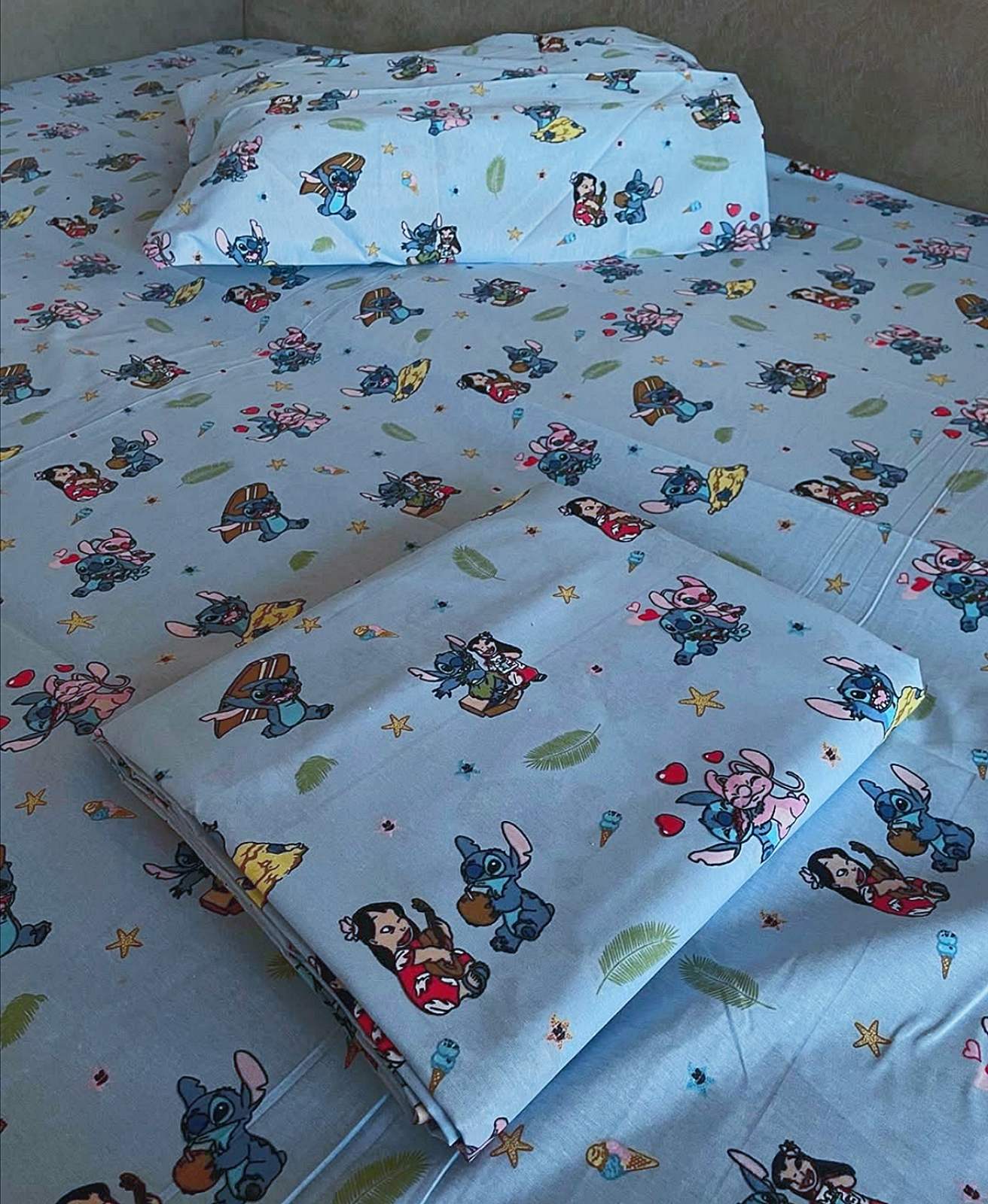 Posteljina sa motivom Stitch – 100% pamuk