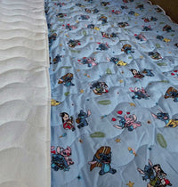 Set posteljine Stitch – navlaka za jorgan, čaršaf i jastučnica