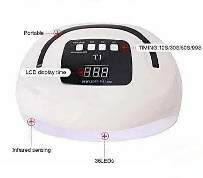 Magnetno skidajuće dno UV LED lampe T1 prikazano izbliza