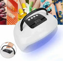 Prikaz UV LED lampe T1 u upotrebi – manikir salon