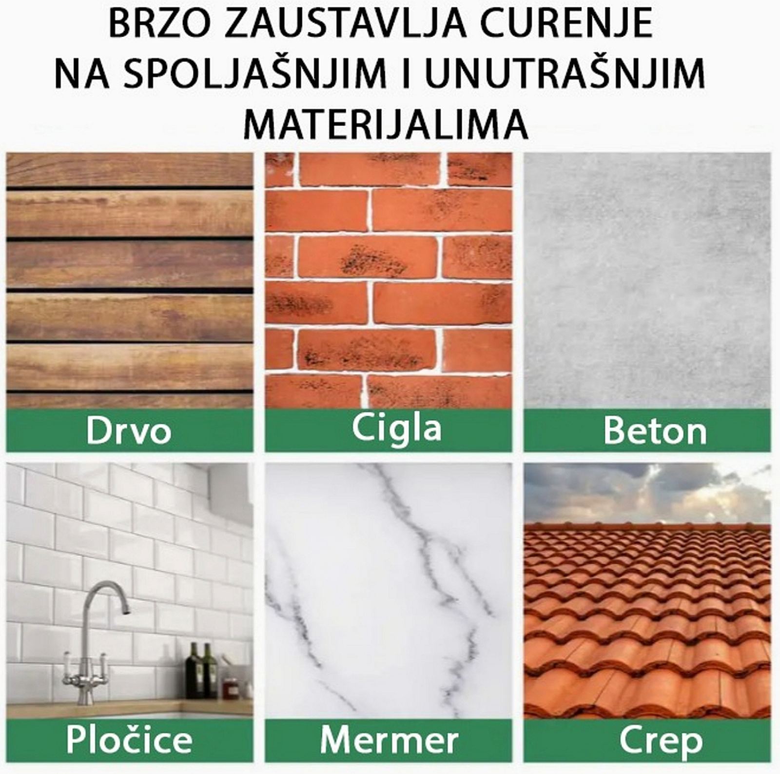 Vodootporna pasta za hidroizolaciju i zaptivanje