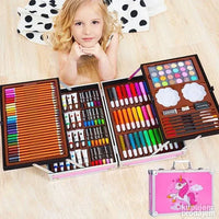 Unicorn umetnicki set u metalnom koferu