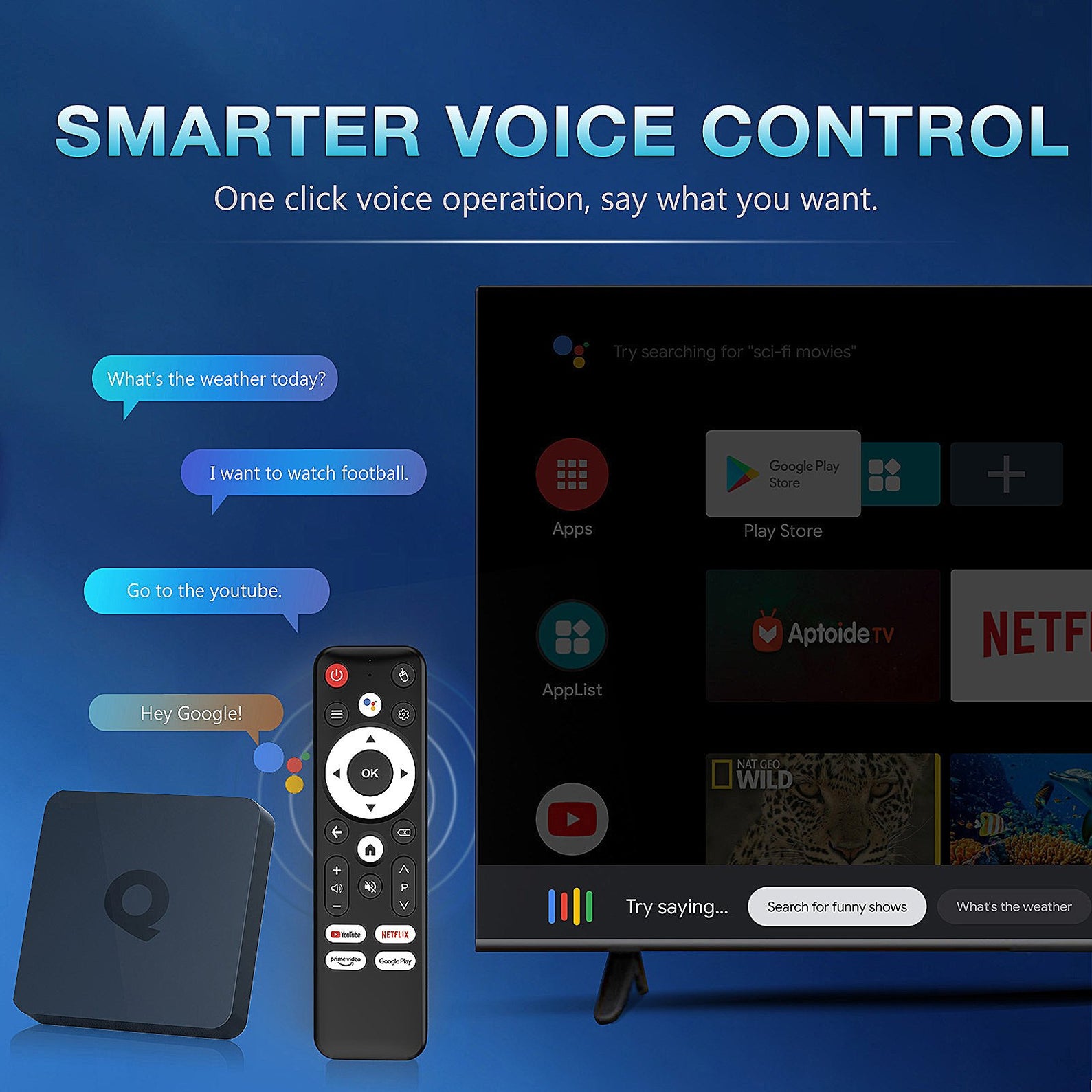 Andorid TV box Q1