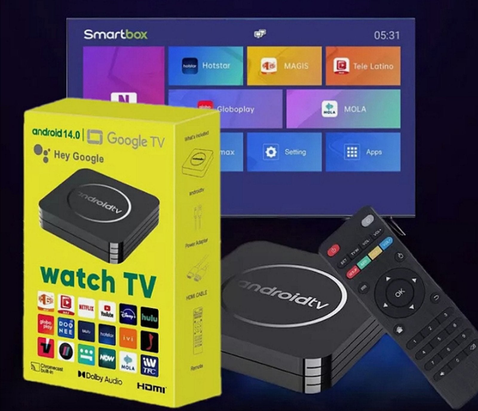 android TV box TV98