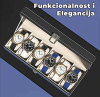 Elegantna kozna kutija za satove