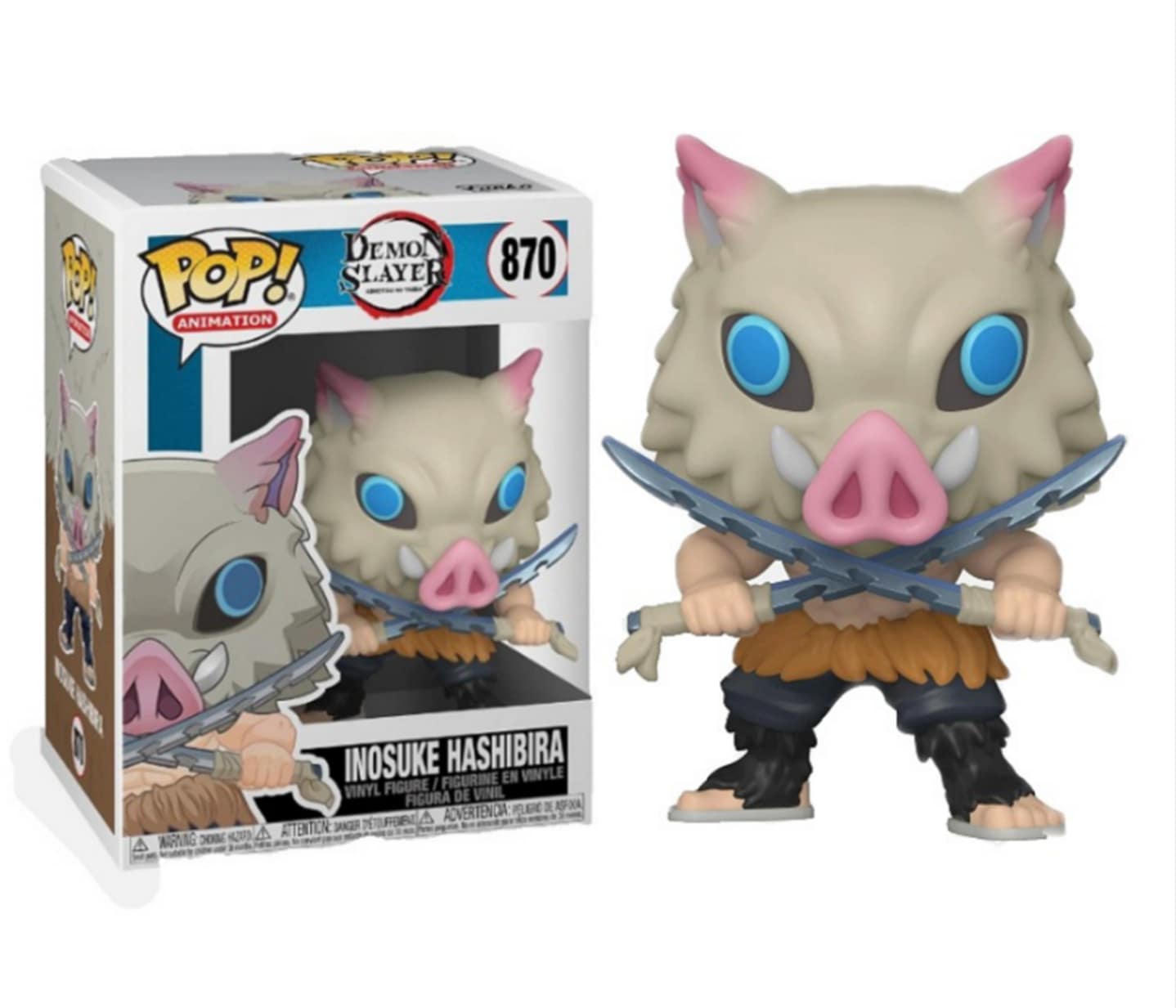 Inosuke Hashibira 10cm – Funko Pop figura iz serije Demon Slayer