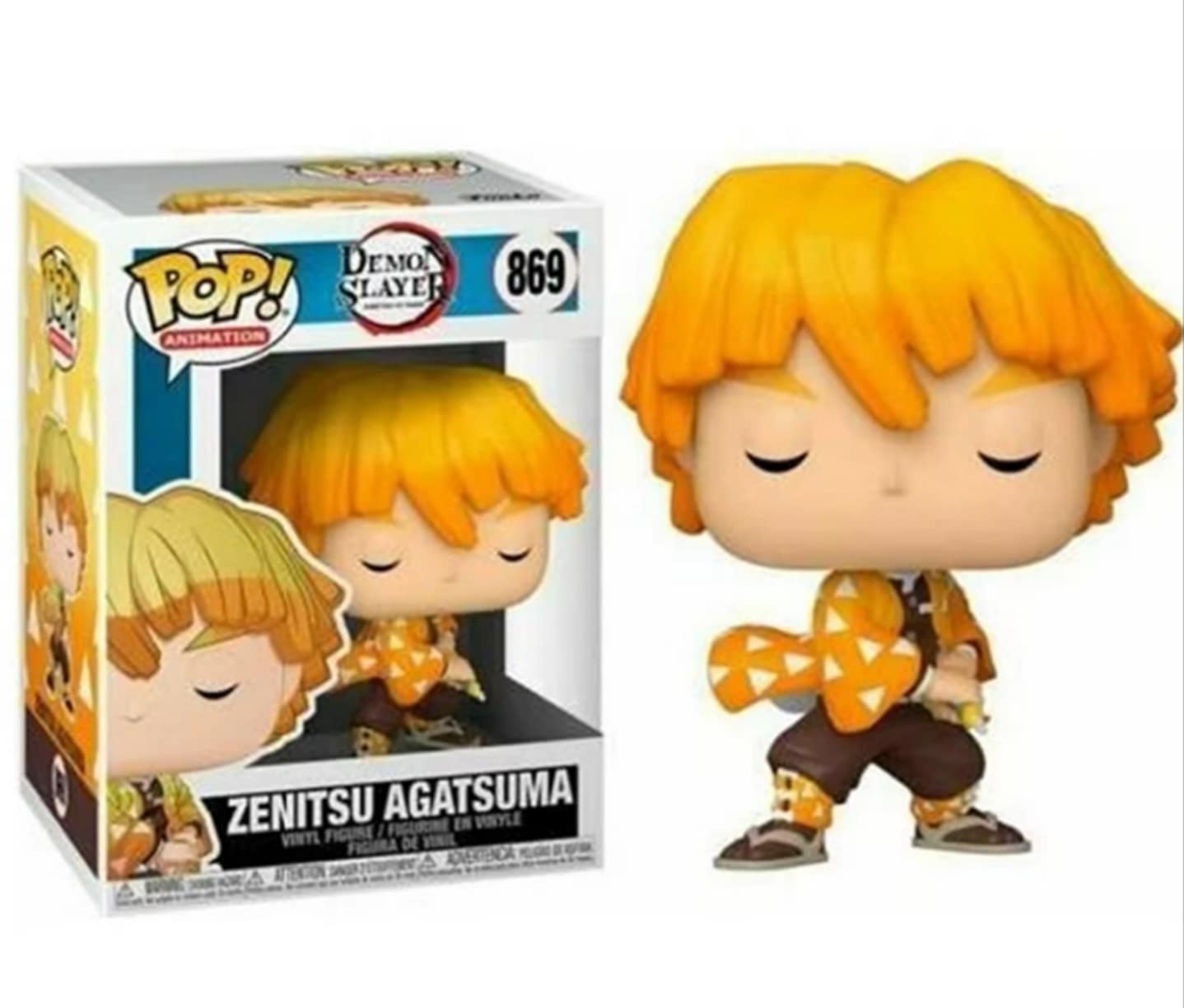Zenitsu Agatsuma 10cm – Funko Pop figura iz serije Demon Slayer